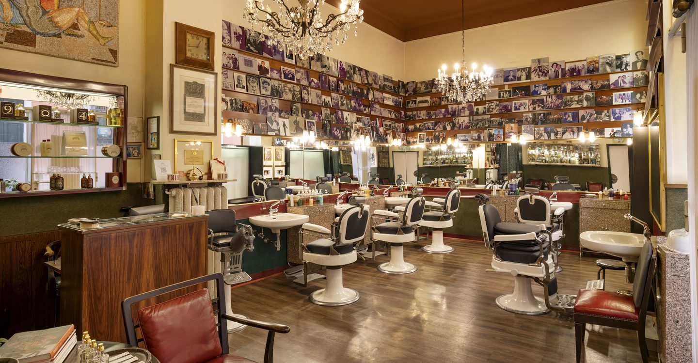 The Bottega’s main room on Via Gerolamo Morone