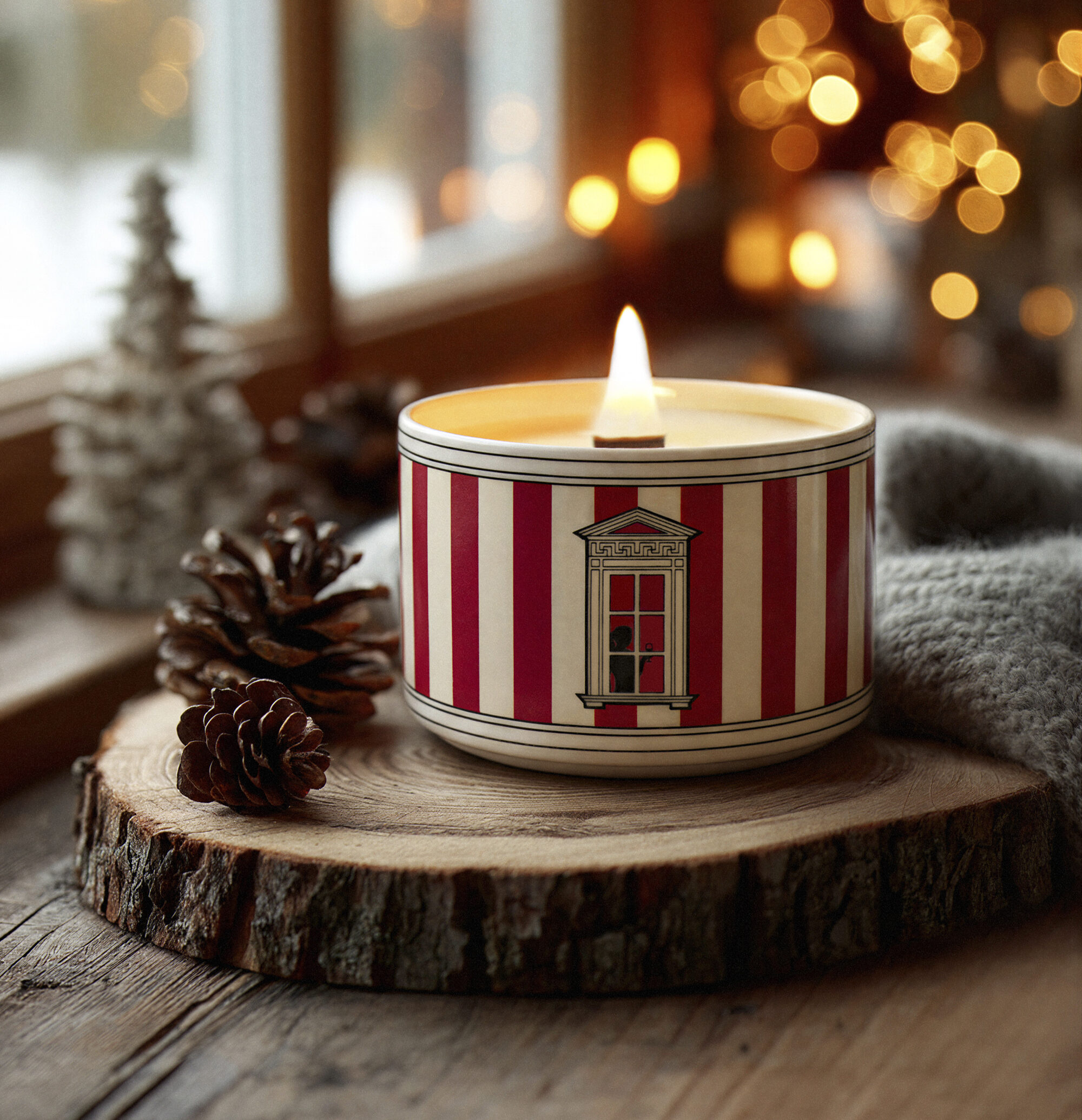 NOVE: la nostra prima candela profumata