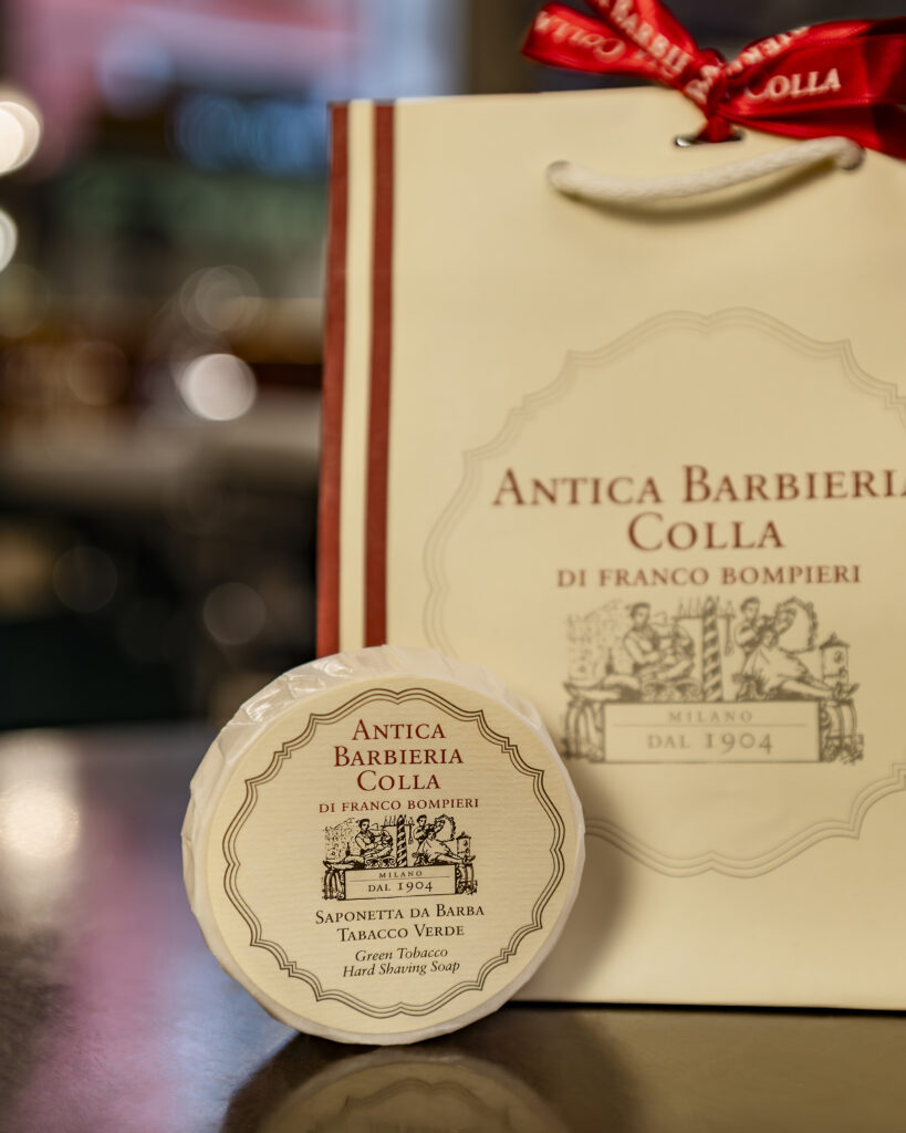 Saponetta da Barba Tabacco Verde Antica Barbieria Colla