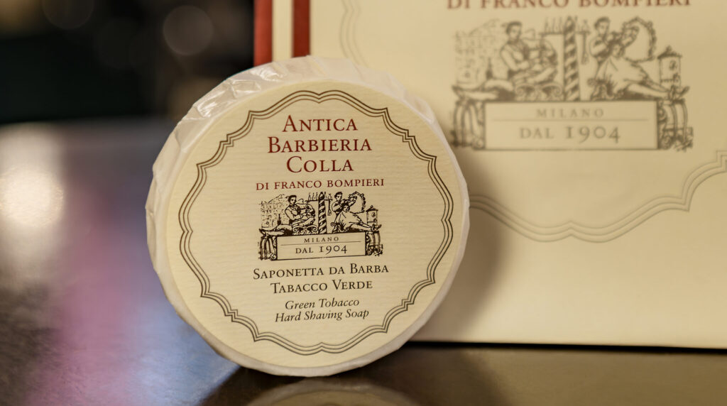 Saponetta da Barba Tabacco Verde Antica Barbieria Colla