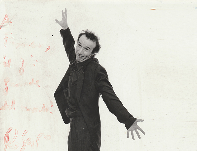 I personaggi di Antica Barbieria Colla: Roberto Benigni