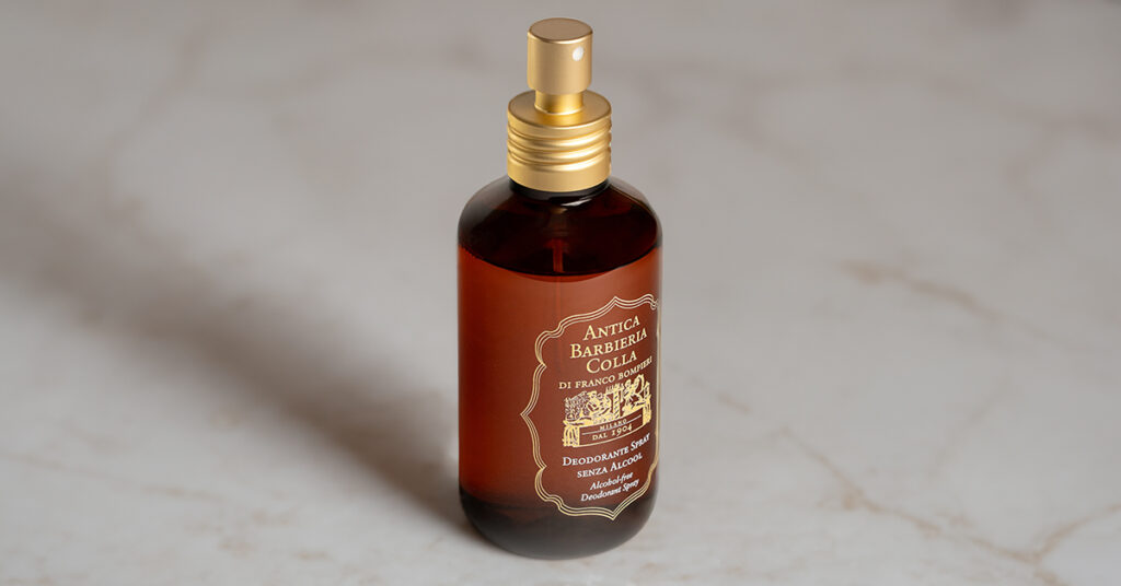 Deodorante spray senz'alcool