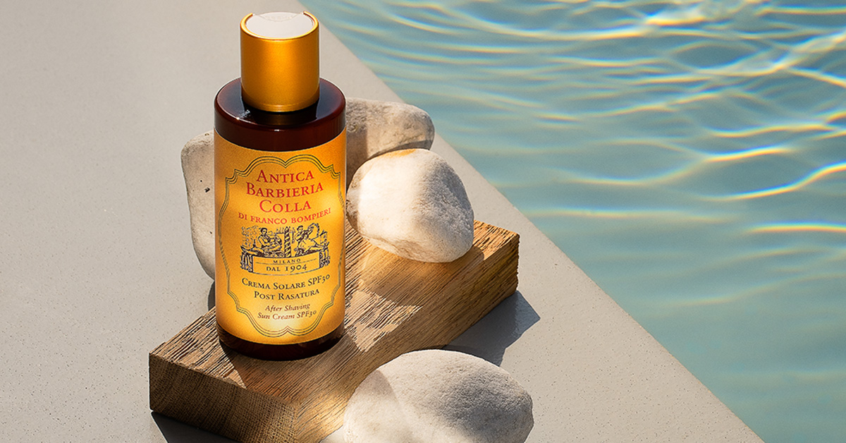 A safe summer, with your Antica Barbieria Colla beauty routine